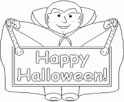 Printable happy halloween dracula halloween s for kids to printb48b coloring pages