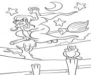 Printable witch s printable for halloween7654 coloring pages
