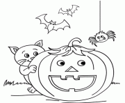 Printable childern halloween great pumpkin scf04 coloring pages