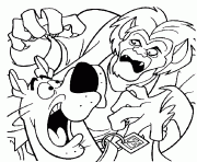 Printable halloween scooby doo and monster s6cb0 coloring pages