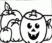 Printable simple halloween pumpkin s for kids86d9 coloring pages