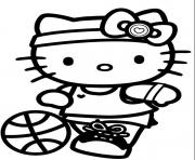Printable sport hello kitty s for girls free2bd6 coloring pages