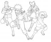 Printable anime naruto se1d5 coloring pages