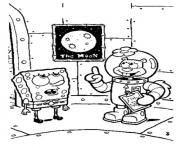 Printable sandy and spongebob coloring paged7bd coloring pages