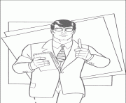 nerdy clark kent coloring page3a22
