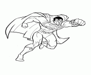 Printable great superman  for kids750f coloring pages