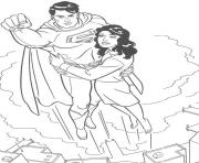 Printable hero superman sd714 coloring pages