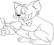Printable tom set off firecrackers e944 coloring pages