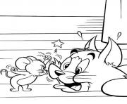 Printable tom afraid of jerry 4551 coloring pages