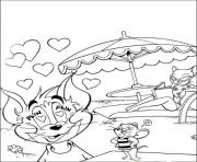Printable tom in love c3a5 coloring pages