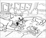 Printable tom mad at jerry 0c7d coloring pages