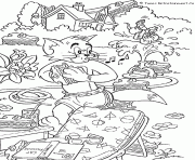 Printable tom in a summer day 2166 coloring pages