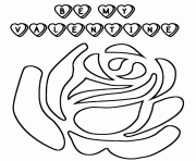 Printable perfect valentines s2a85 coloring pages