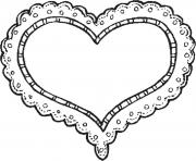 Printable sweet heart valentine ec03 coloring pages