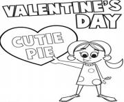 Printable cutie pie valentine 65ff coloring pages