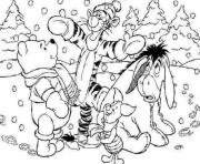 Printable winnie the pooh and friends winter color pages to printccd2 coloring pages