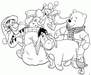 Printable winnie the pooh and snowman s to print1c9b coloring pages