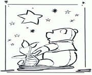 Printable pooh and piglet looking at the stars winnie the pooh pagesa2f0 coloring pages