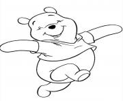Printable happy winnie the pooh sd388 coloring pages