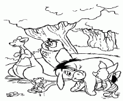 Printable roo and friends having fun winnie the pooh pages1826 coloring pages
