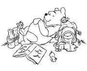 Printable lazy winnie the pooh sb6d1 coloring pages