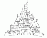 Printable beasts castle disney princess 7b57 coloring pages
