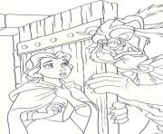 Printable beast let belle come in disney princess e87b coloring pages