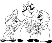Printable alvin and the chipmunks s free4724 coloring pages