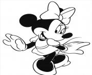 Printable sweety minnie mouse sff79 coloring pages