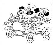 Printable mickey and minnie in their wedding disney beca coloring pages