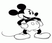 Printable mickey looking at you disney 8b8d coloring pages