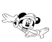 Printable christmas minnie mouse sf574 coloring pages