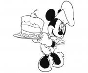 Printable minnie is a baker disney d824 coloring pages