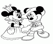 Printable mickey and minnie mouse s150c coloring pages