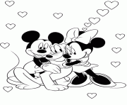 Printable minnie mickey and pluto disney f912 coloring pages
