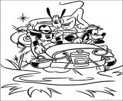Printable mickey in his journey disney 9389 coloring pages