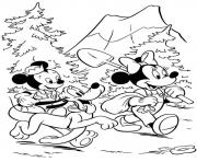 Printable mickey family and pluto s5960 coloring pages