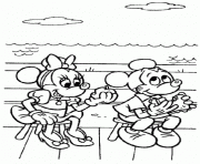 Printable mickey having sandwich disney 2b97 coloring pages