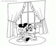 Printable minnie dancing with mickey in a ball disney bfef coloring pages
