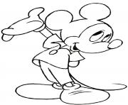 Printable mickey the mouse free disney 7a16 coloring pages