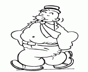 Printable wimpy of popeye s4975 coloring pages