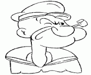 Printable popeye the sailor 8beb coloring pages