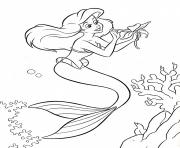 Printable ariel make a bet little mermaid sa97c coloring pages