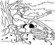 Printable roger picnic with dalmatians a9b2 coloring pages