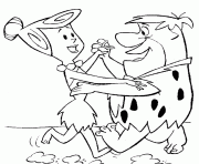 Printable cartoon s the flintstonesf6cf coloring pages