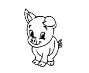Printable cute pig s preschool9e1d coloring pages