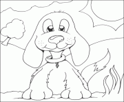 Printable super cute dog coloring page8c31 coloring pages
