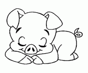 Printable cute pig s to print6384 coloring pages