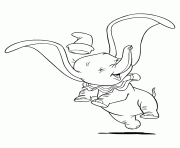 Printable cartoon s cute dumbo7a22 coloring pages