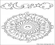 Printable easy simple mandala 59 coloring pages